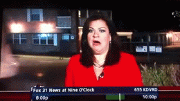Newscaster Gets Interrupted By A Teenager. Her Reaction Is Priceless. GIF - News Interrupted GIFs