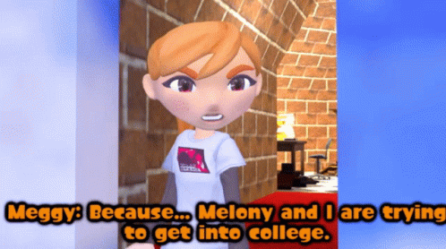 Smg4 Meggy GIF - Smg4 Meggy Because Melony And I Are Trying GIFs