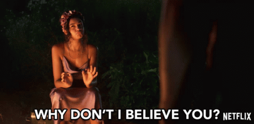 Why Dont I Believe You Madison Bailey GIF - Why Dont I Believe You Madison Bailey Kiara GIFs