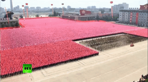 Parade Militer Korut GIF - North Korea Korut Korea Utara GIFs