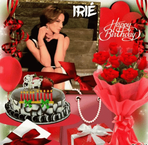 Happy Birthday Irie GIF - Happy Birthday Irie Celebrate GIFs