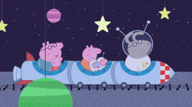 Peppa Pig A Trip To The Moon GIF - Peppa Pig A Trip To The Moon George Pig GIFs