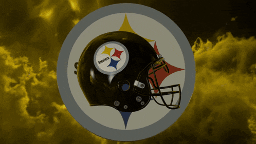 a football helmet with the words steelers on it