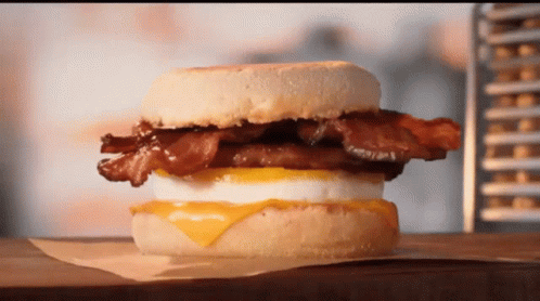 Tim Hortons Double Stacked Breakfast Sandwich GIF - Tim Hortons Double Stacked Breakfast Sandwich Sandwich GIFs