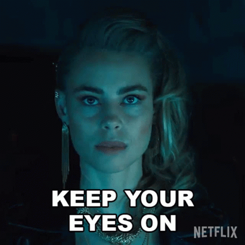 Keep Your Eyes On The Road Zoe GIF - Keep Your Eyes On The Road Zoe Night Teeth GIFs