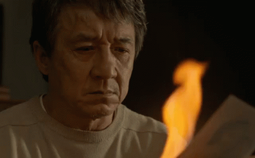 Jackie Chan The Foreigner GIF - Jackie Chan The Foreigner Burning GIFs