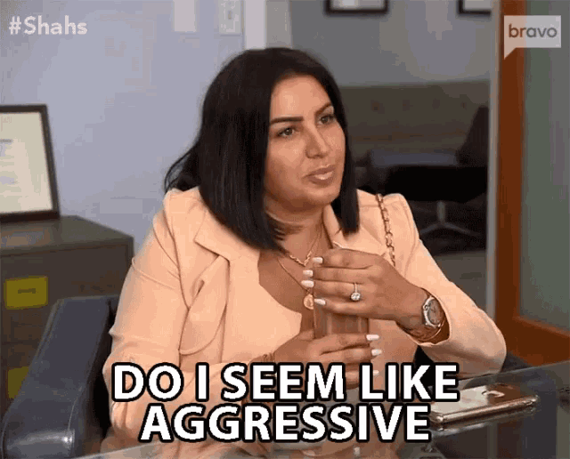 Do I Seem Like Aggressive To You At All Questionable GIF - Do I Seem Like Aggressive To You At All Questionable Confused GIFs