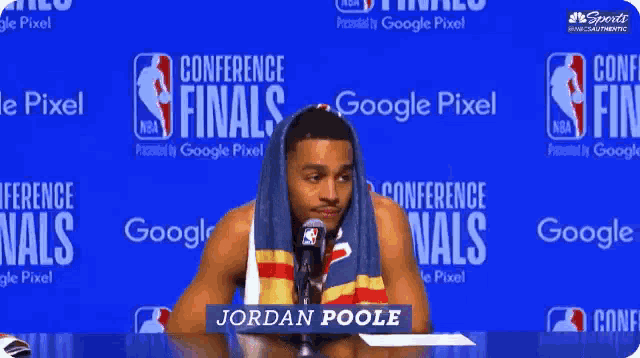 Jordan Poole Warriors GIF - Jordan Poole Warriors Eyes GIFs