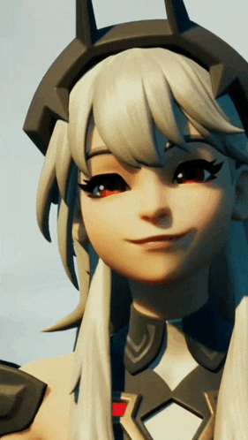 a close up of a cartoon character 's face