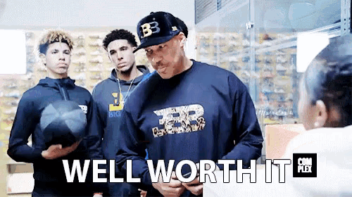 a group of people standing next to each other with the words " well worth it " on the bottom