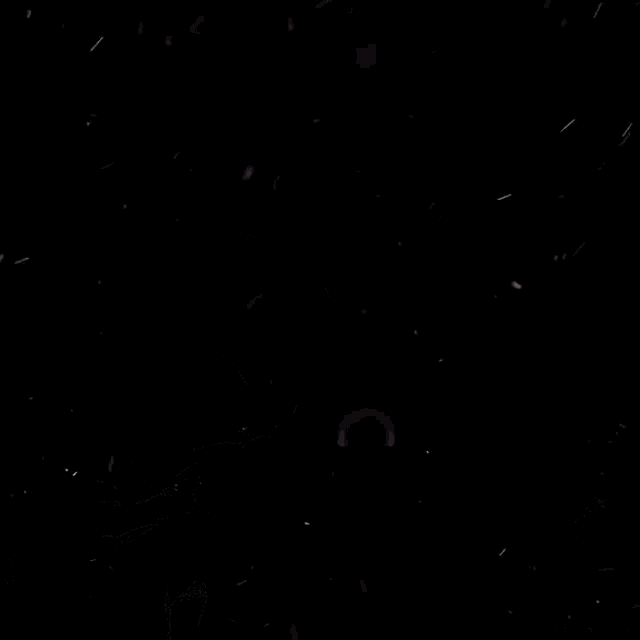 a black and white drawing of a circle with four circles in it
