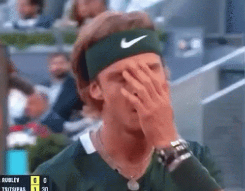 Andrey Rublev Slap GIF - Andrey Rublev Slap Tennis GIFs