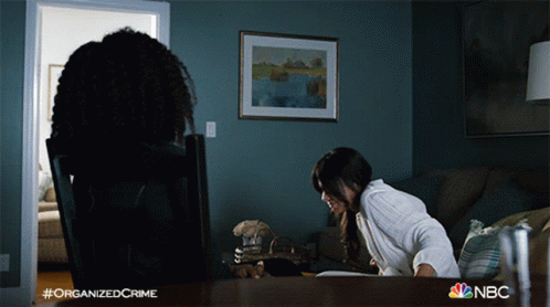 Standing Up Angela Wheatley GIF - Standing Up Angela Wheatley Law And Order Organized Crime GIFs