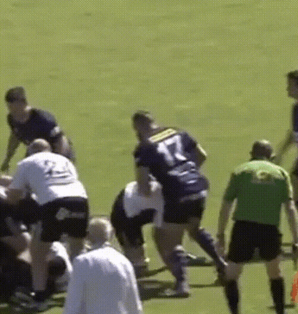 Rugby Issoire GIF - Rugby Issoire Chute GIFs