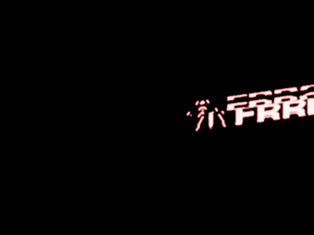 a black background with the word error in white