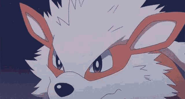 a cartoon drawing of a wolf with its mouth wide open
