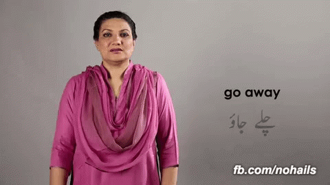 Go Away GIF - Go Away Pakistan GIFs