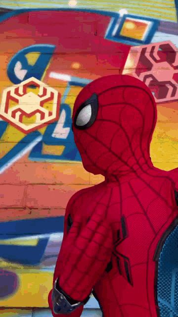 Spiderman Avengers Campus GIF - Spiderman Avengers Campus California Adventure GIFs
