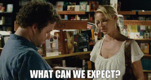 Knocked Up Alison Scott GIF - Knocked Up Alison Scott What Can We Expect GIFs