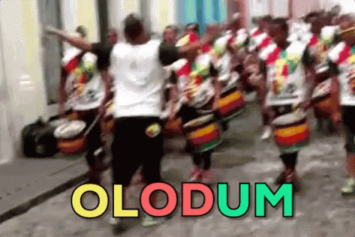 Percussão, Olodum, Pelourinho, Salvador, Bahia GIF - Afro Music Percussion GIFs