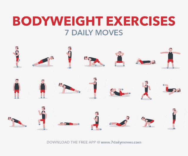 Bodyweight Workout GIF - Bodyweight Workout Exercise GIFs