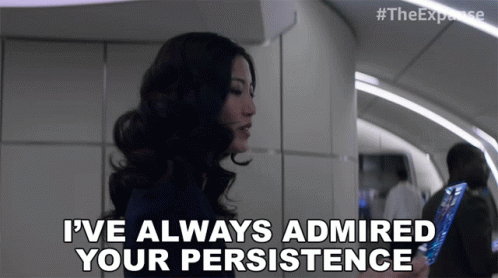 Ives Always Admired Your Persistence Nancy Gao GIF - Ives Always Admired Your Persistence Nancy Gao The Expanse GIFs