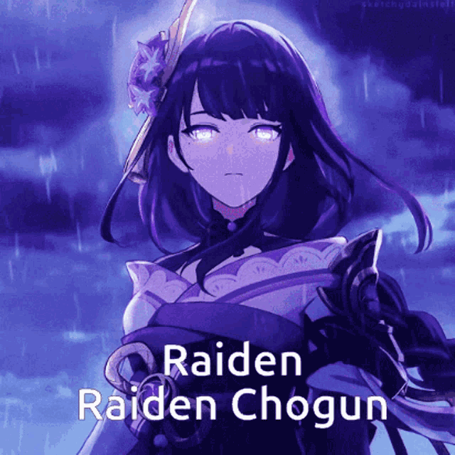 Raiden Chogun GIF - Raiden Chogun Cho GIFs
