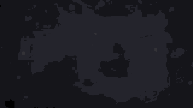 a person in a white dress is holding a sword in a dark room