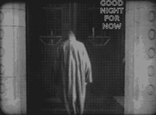 Ghost Walk Through Closed Doors GIF - Ghost Walk Through Closed Doors Good Night GIFs
