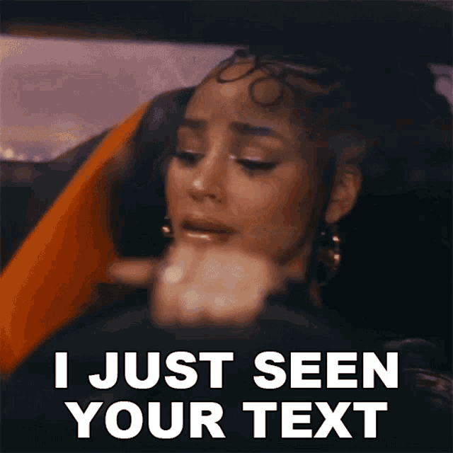 I Just Seen Your Text Nia Sultana GIF - I Just Seen Your Text Nia Sultana Ambience Song GIFs