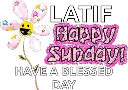 Happy Sunday Glitter GIF - Happy Sunday Glitter Daisy GIFs