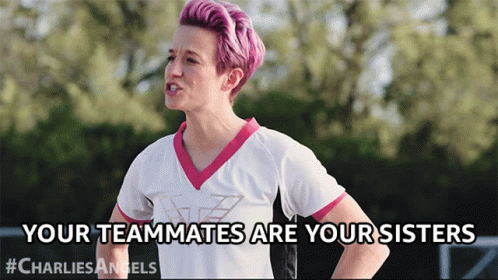 Your Teammates Are Your Sisters Were Family GIF - Your Teammates Are Your Sisters Were Family Sisterhood GIFs