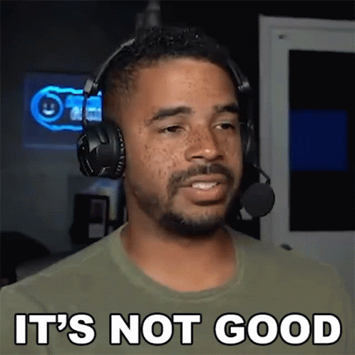 Its Not Good Evan Raynr GIF - Its Not Good Evan Raynr Raynday Gaming GIFs