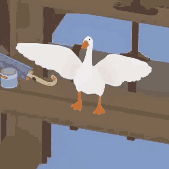 Honk Goose Game GIF - Honk Goose Game Untitled Goose Game GIFs