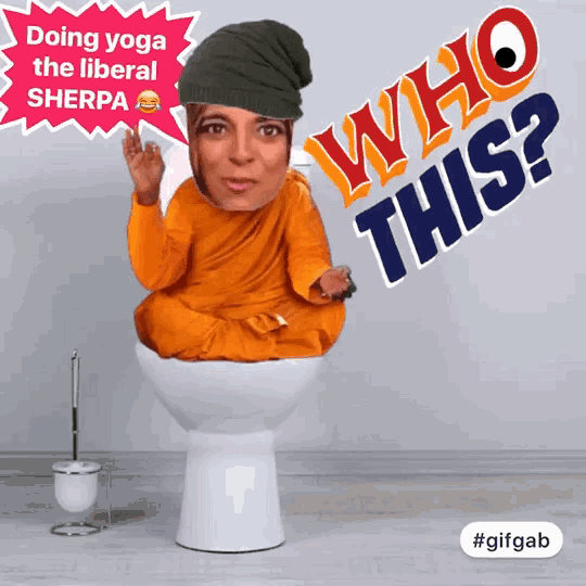 Yoga Day Toilet Yoga GIF - Yoga Day Toilet Yoga Yoga GIFs