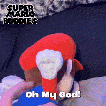 Mario Buddies Mario Omg GIF - Mario Buddies Mario Omg Mario Oh My God GIFs