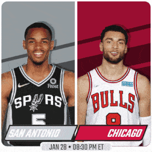 San Antonio Spurs Vs. Chicago Bulls Pre Game GIF - Nba Basketball Nba 2021 GIFs