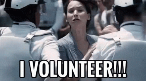 Katniss Volunteer GIF - Katniss Volunteer GIFs