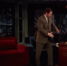 Nick Offerman Dances On Jimmy Fallon GIF - Dance Late Night Jimmy Fallon GIFs