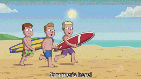 Summer'S Here! GIF - Summershere Awesone Winter GIFs