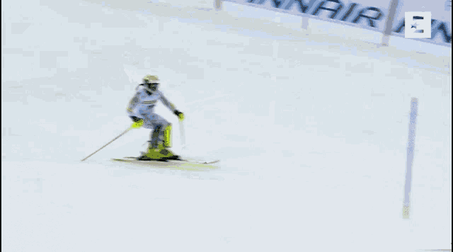 Ski Crash GIF - Ski Crash Slalom GIFs