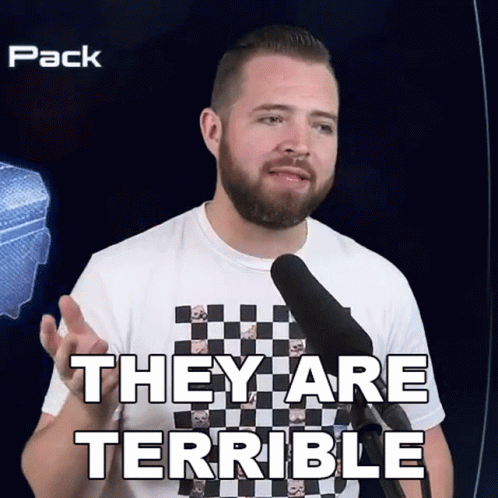 They Are Terrible Bricky GIF - They Are Terrible Bricky They Are Too Bad GIFs