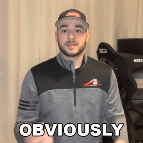 Obviously Anthony Alfredo GIF - Obviously Anthony Alfredo Clearly GIFs