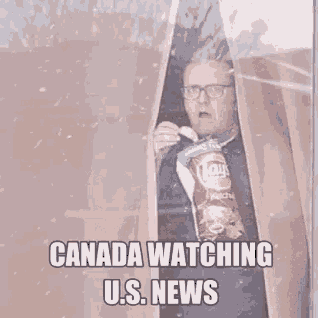 Canada Watching GIF - Canada Watching Window GIFs