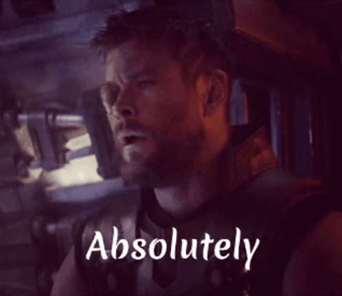 Absolutely Thor GIF - Absolutely Thor Avengers GIFs