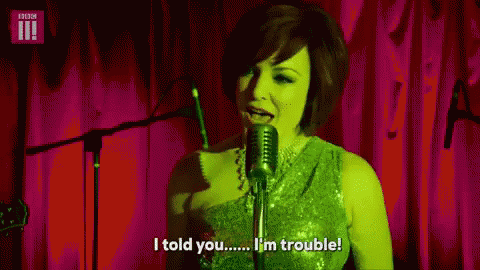 Dangerous GIF - I Told You Im Trouble Trouble GIFs