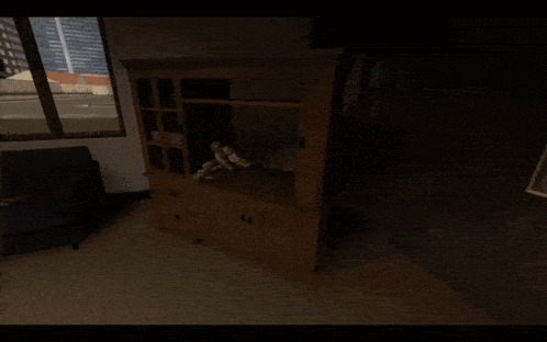 a screen shows a man sitting in a chair with the words from the " poison challenge " below him