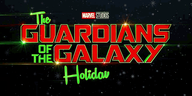 a guardians of the galaxy holiday special poster