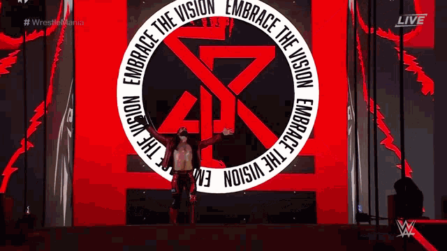 Seth Rollins Wrestlemania GIF - Seth Rollins Wrestlemania Entrance GIFs
