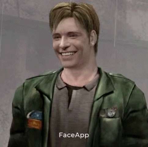 a man wearing a green jacket and a brown shirt is smiling .